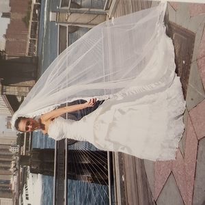 Gorgeous Authentic Pronovias Wedding Gown XS